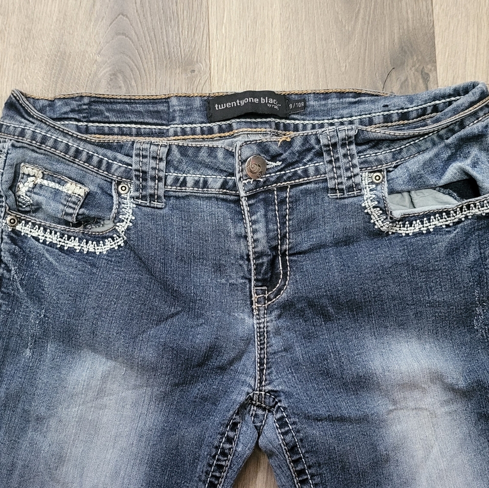 Twentyone black Blue Skinny Jeans for Women size 9/10 Regular